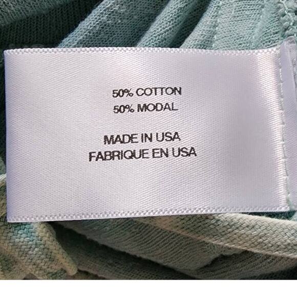 Pam & Gela Cotton Modal Hooded Side Split Hoodie Sweater Pullover Size XS - Picture 5 of 9